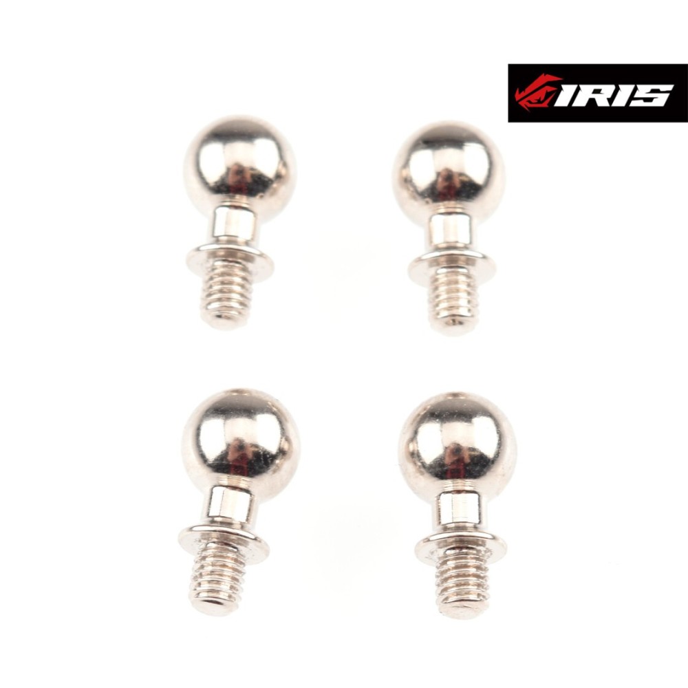 Iris 6.5x3.5mm Suspension Ballstud (4pcs) IRIS-84001 Iris 6.5x3.5mm Suspension Ballstud (4pcs) IRIS-84001