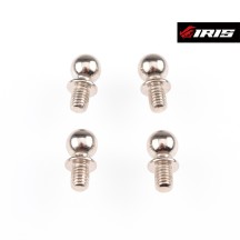 Iris 5x4mm Ballstud (4pcs) IRIS-84002