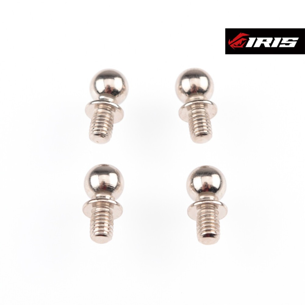 Iris 5x4mm Ballstud (4pcs) IRIS-84002 Iris 5x4mm Ballstud (4pcs) IRIS-84002