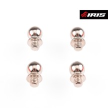 Iris 5x2.5mm Ballstud (4pcs) IRIS-84003