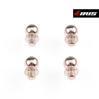 Iris 5x2.5mm Ballstud (4pcs) IRIS-84003