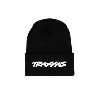 Gorro de lana negro con logo blanco, talla adulto Traxxas TRX1189-BLK-AD