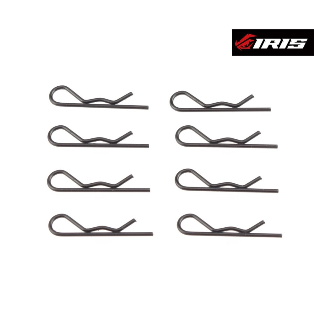 Iris Body Clips (8pcs) IRIS-70001 Iris Body Clips (8pcs) IRIS-70001