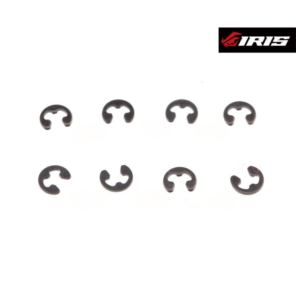 Iris 1.5mm E-Clip (8pcs) IRIS-85008 Iris 1.5mm E-Clip (8pcs) IRIS-85008