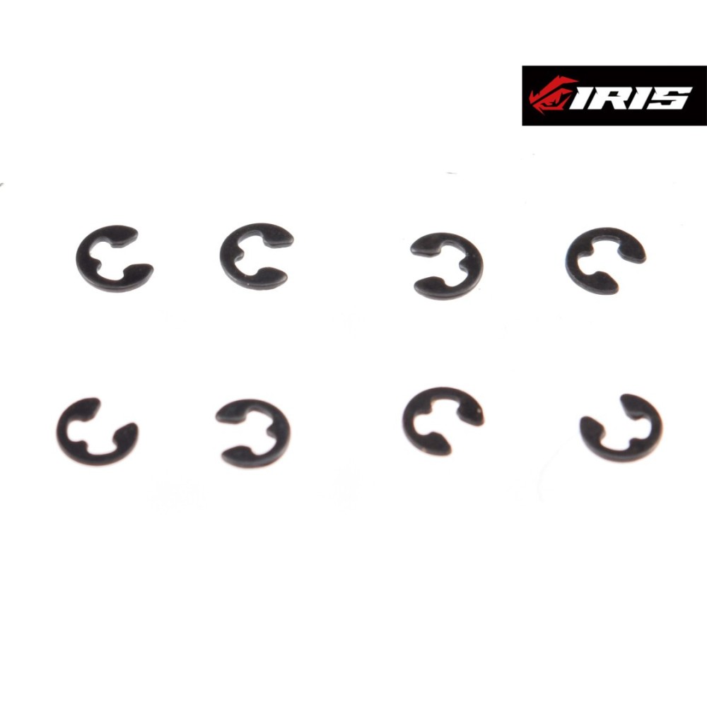 Iris 1.2mm E-Clip (8pcs) IRIS-85009 Iris 1.2mm E-Clip (8pcs) IRIS-85009