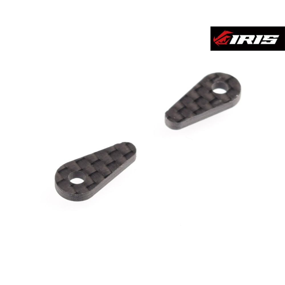 Iris ONE Battery Holder Clamp Carbon Fiber (2pcs) IRIS-21010 Iris ONE Battery Holder Clamp Carbon Fiber (2pcs) IRIS-21010