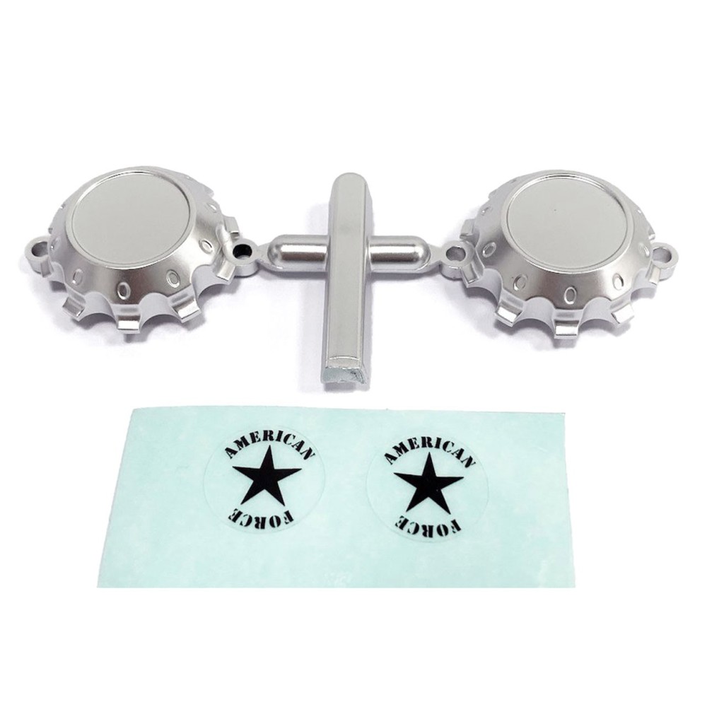 Tapacubos plateado American Force H01 CONTRA | CD0631 Tapacubos plateado American Force H01 CONTRA | CD0631