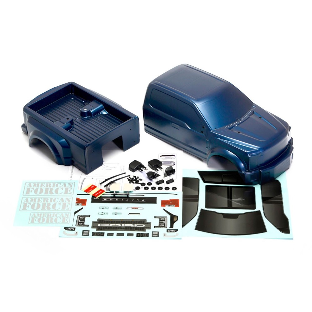 Carrocería Ford F-450 SD azul Galaxy | CD0902 Carrocería Ford F-450 SD azul Galaxy | CD0902