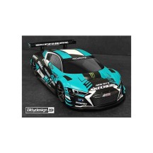 Bittydesign AR8-GT3 1/10 GT clear body 190mm BDGT-190R8