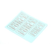 Calcomanías American Force plata | CD0962