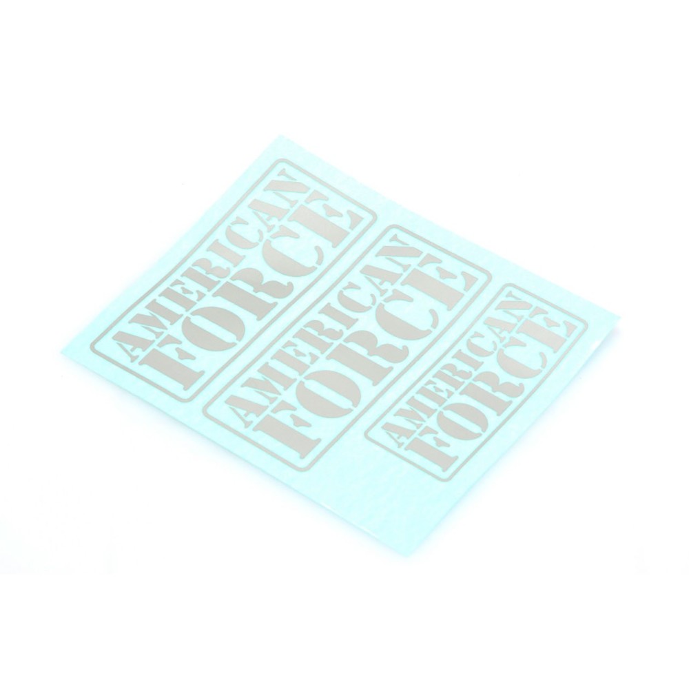 Calcomanías American Force plata | CD0962 Calcomanías American Force plata | CD0962