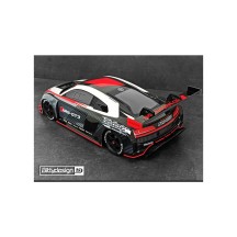 Bittydesign AR8-GT3 1/7 GT clear body for ARRMA Infraction V2/Limitless BDGT7-R8