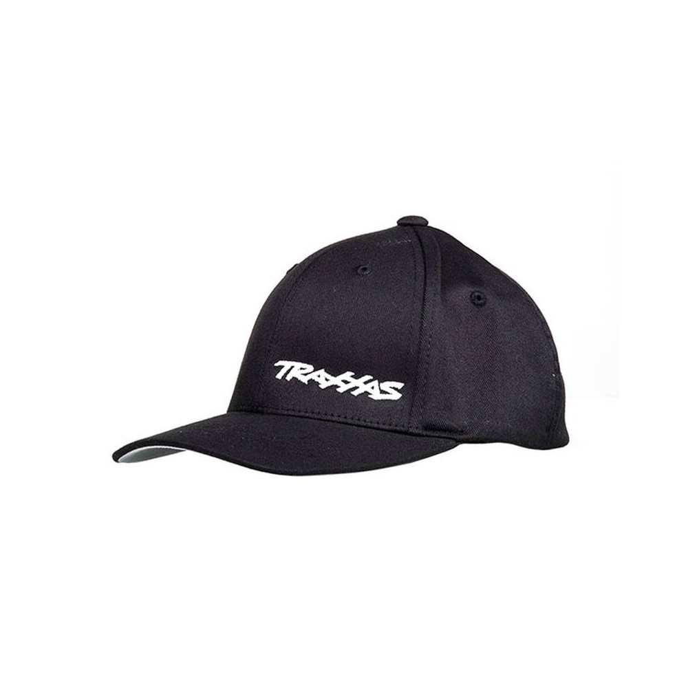 Gorra de visera curva negra con el logo de Traxxas en blanco, talla juvenil Traxxas TRX1194-BLK Gorra de visera curva negra con el logo de Traxxas en blanco, talla juvenil Traxxas TRX1194-BLK