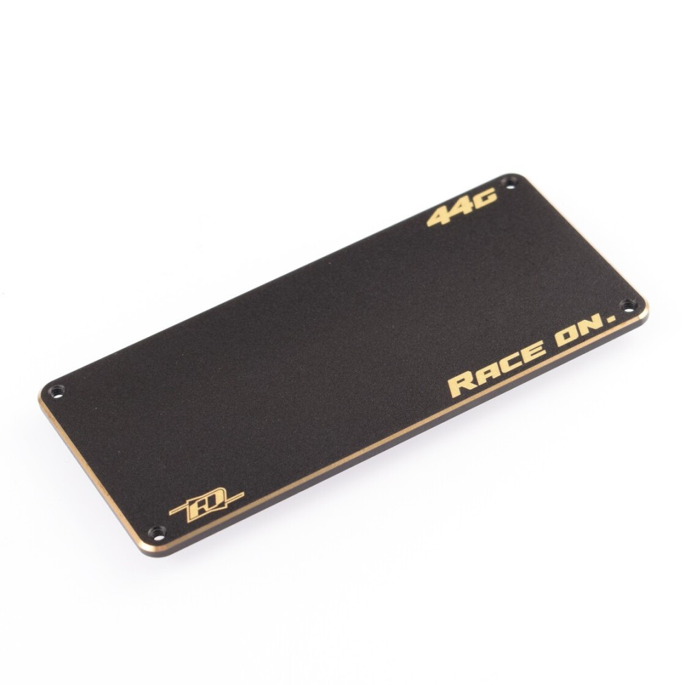 Revolution Design B7 | B6.4 | T6.4 | SC6.4 Heavy ESC Mounting Plate (Brass | 44g) RDRP0600 Revolution Design B7 | B6.4 | T6.4 | SC6.4 Heavy ESC Mounting Plate (Brass | 44g) RDRP0600