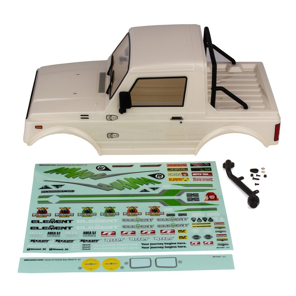 Element RC Enduro Bushido Body Set, painted AE42171 Element RC Enduro Bushido Body Set, painted AE42171