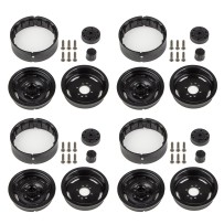 Element RC Enduro Steelie Wheels, 1.9", black AE42328