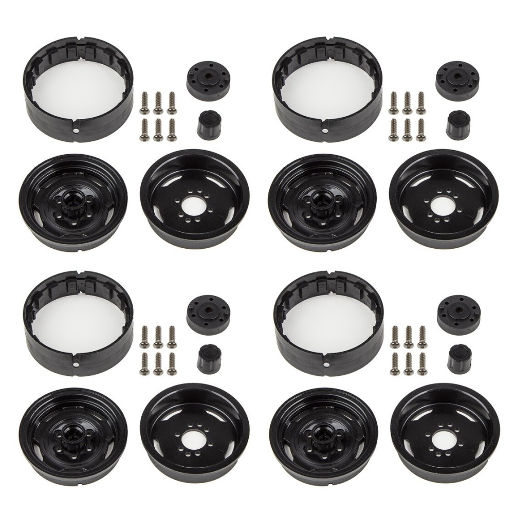 Element RC Enduro Steelie Wheels, 1.9", black AE42328 Element RC Enduro Steelie Wheels, 1.9", black AE42328