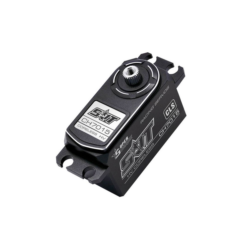 Servo SRT Low Profile Coreless HV CNC aluminium case 13.0kg/0.08sec @7.4 CH7015 Servo SRT Low Profile Coreless HV CNC aluminium case 13.0kg/0.08sec @7.4 CH7015