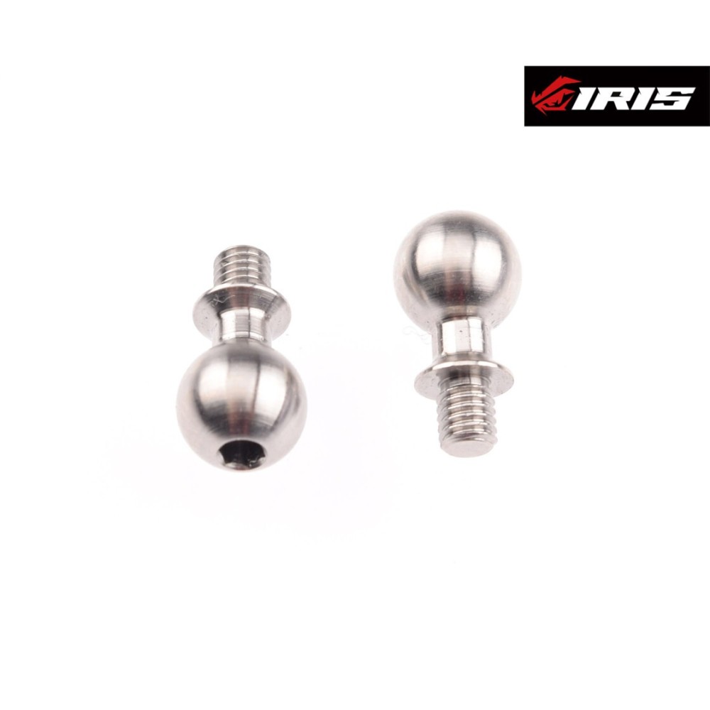 Iris 6.5x3.5mm Suspension Ballstud - Titanium (2pcs) IRIS-84007