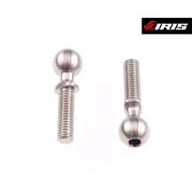 Iris 5.5x10mm Suspension Ballstud - Titanium (2pcs) IRIS-84008