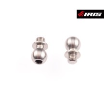 Iris 5x2.5mm Ballstud - Titanium (2pcs) IRIS-84010