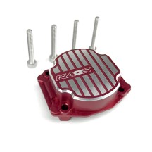 Tapa de diferencial CNC anodizada roja CKD0350