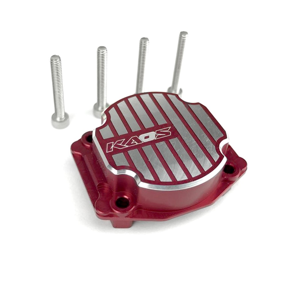 Tapa de diferencial CNC anodizada roja CKD0350 Tapa de diferencial CNC anodizada roja CKD0350