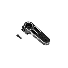 Protector palanca servo aluminio CNC negro CKD0401