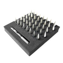Tornillos rueda pinchos Bullet cromo plata CKD0612