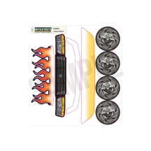 Carrocería Ford F-250 1993 monster truck Bigfoot JCO0404TW