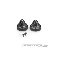 JConcepts Fin, 13mm shock cap - black Fits  Team Associated 13mm shock body JCO2701-2