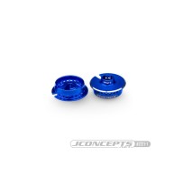 JConcepts Fin, 13mm spring cup, 0mm off-set - blue JCO2721-1
