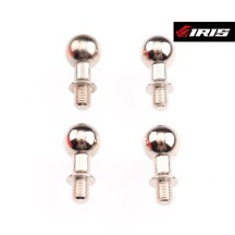 Iris 6.5x3.75mm Suspension Ballstud +1.5mm Neck (4pcs) IRIS-84012