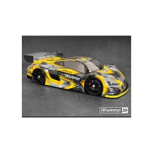 Bittydesign AR8-GT3 1/8 GT clear body 325mm (ULT | 0.75mm) BDGT8-R8ULT