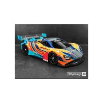 Bittydesign Seven65 1/8 GT clear body 325mm (ULT | 0.75mm) BDGT8-S65ULT