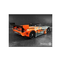 Bittydesign Seven65 1/8 GT clear body 325mm (ULT | 0.75mm) BDGT8-S65ULT