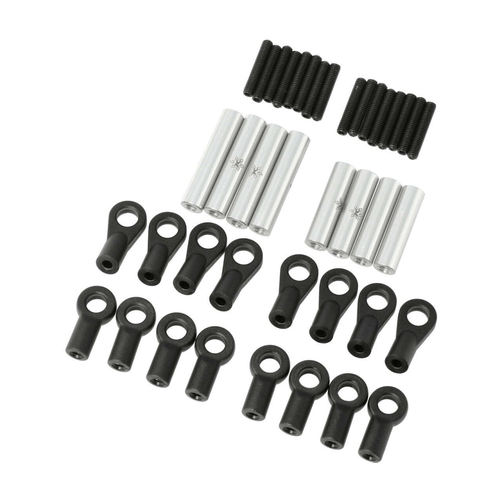 Juego de 4-link aluminio batalla 175 mm CKQ0307 Juego de 4-link aluminio batalla 175 mm CKQ0307
