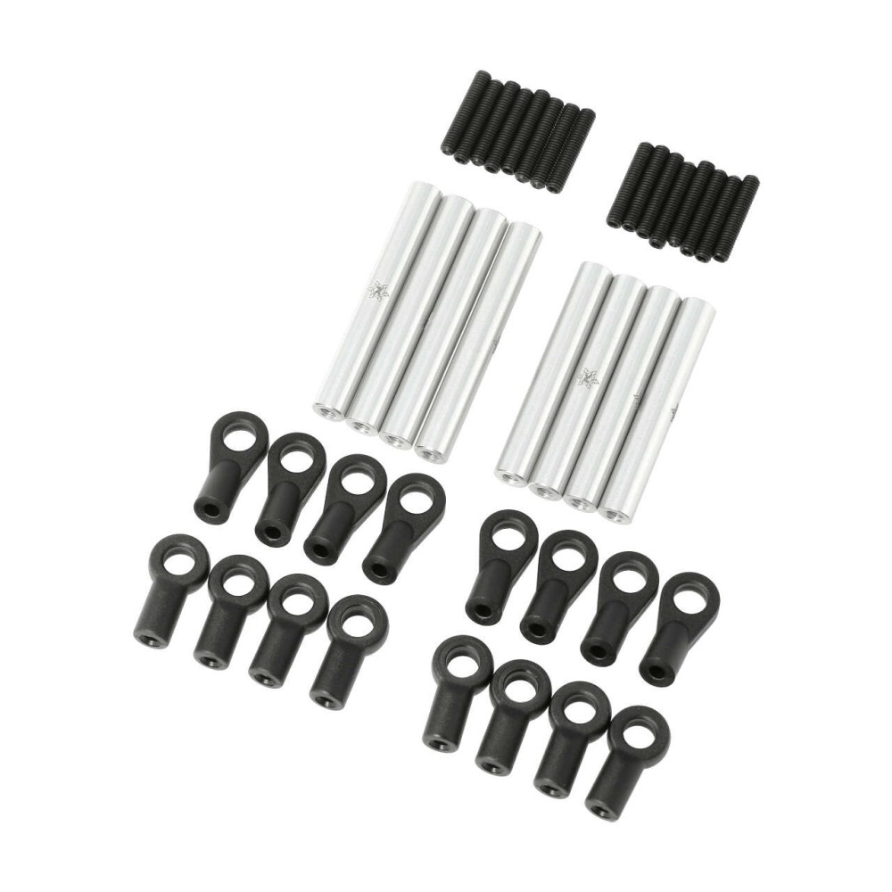 Juego de 4-link aluminio batalla 210 mm CKQ0308 Juego de 4-link aluminio batalla 210 mm CKQ0308