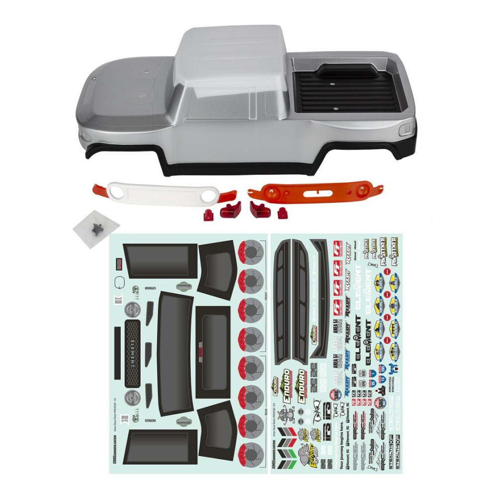 Element RC Enduro SE, Utron Body Set, Gray AE42350 Element RC Enduro SE, Utron Body Set, Gray AE42350