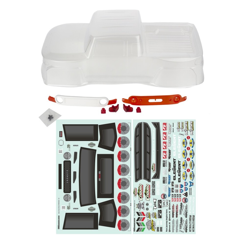 Element RC Enduro SE, Utron Body Set, clear AE42351 Element RC Enduro SE, Utron Body Set, clear AE42351