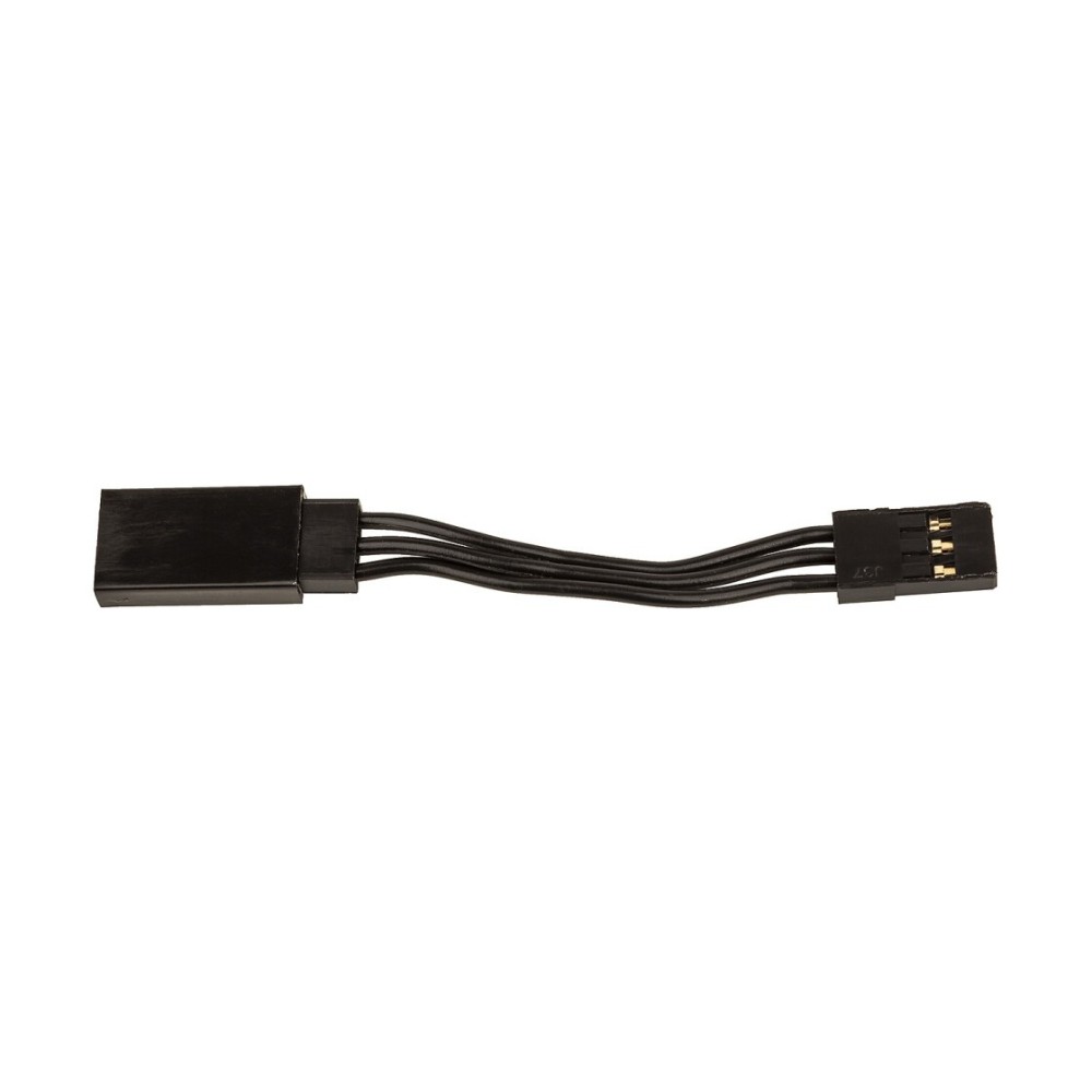 Reedy 50mm Servo Wire Extension, black (1.97 in) AE27162