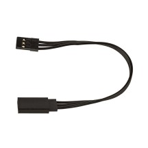 Reedy 125mm Servo Wire Extension, black (4.92 in) AE27164