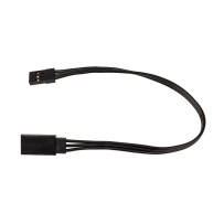 Reedy 175mm Servo Wire Extension, black (6.89 in) AE27165