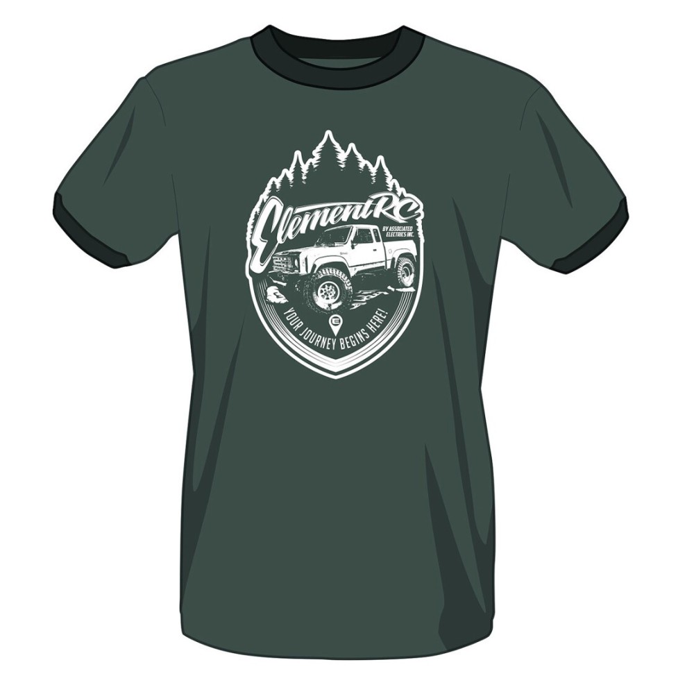 Element RC Sendero T-Shirt, Forest Green, M AE97055 Element RC Sendero T-Shirt, Forest Green, M AE97055