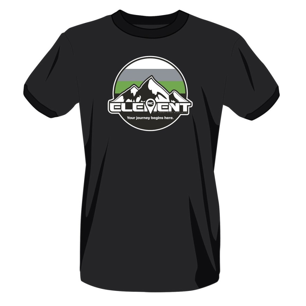 Element RC Circle Mountains T-Shirt, black, 5XL AE97069