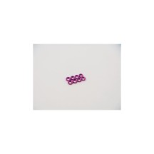 Hiro Seiko M2 Aluminum Countersunk Washer (S-Size) [Purple] (8pcs) HS-48870