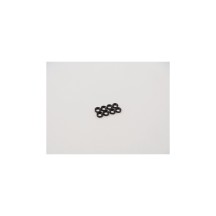 Hiro Seiko M2 Aluminum Countersunk Washer (S-Size) [Black] (8pcs) HS-48872
