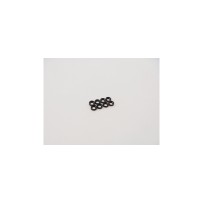 Hiro Seiko M2 Aluminum Countersunk Washer (S-Size) [Black] (8pcs) HS-48872