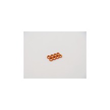 Hiro Seiko M2 Aluminum Countersunk Washer (S-Size) [Orange] (8pcs) HS-48873