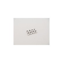 Hiro Seiko M2.5 Aluminum Countersunk Washer (S-Size) [Silver] (8pcs) HS-48874